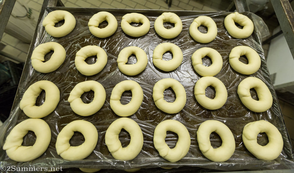 Bagels rising