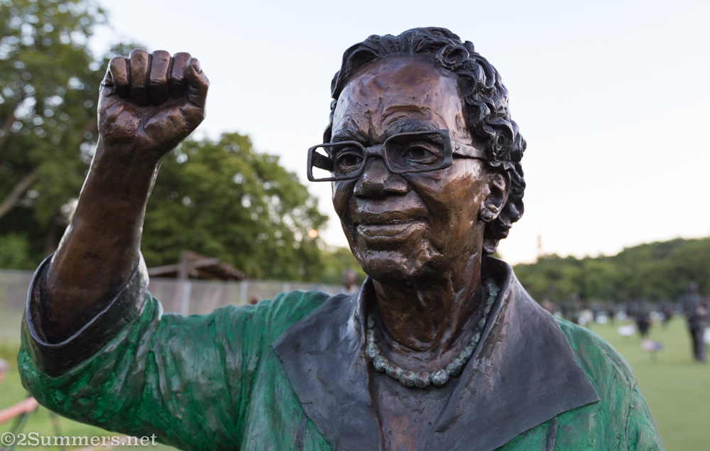 Bertha Goxwa at Long March to Freedom