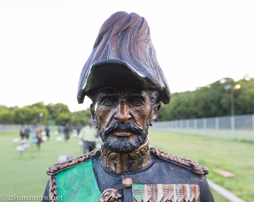 Haile Selassie at Long March to Freedom