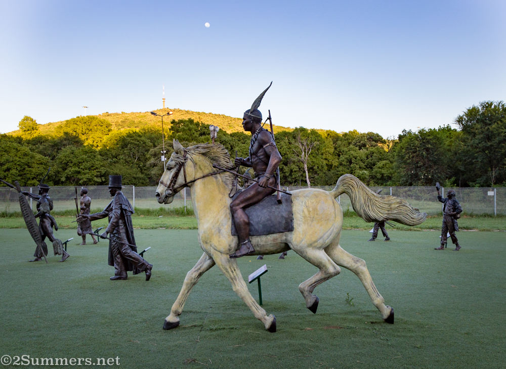 King Maqoma in Long Walk to Freedom