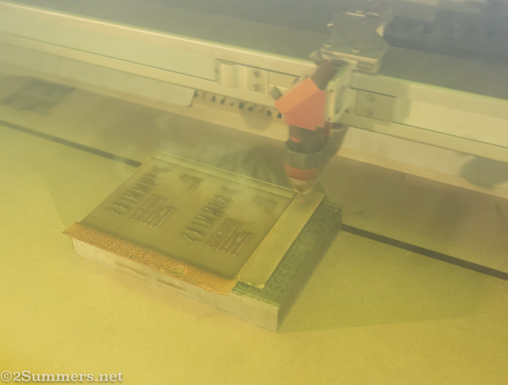 Laser cutter at ImPRESSed