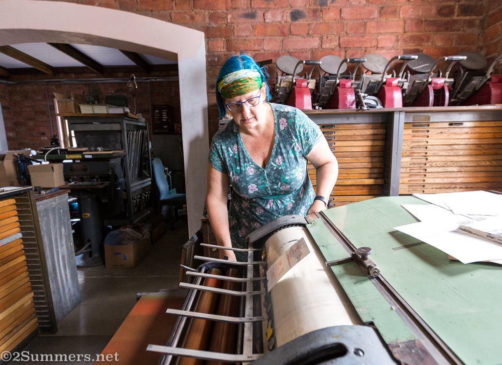 Card pops out of printer