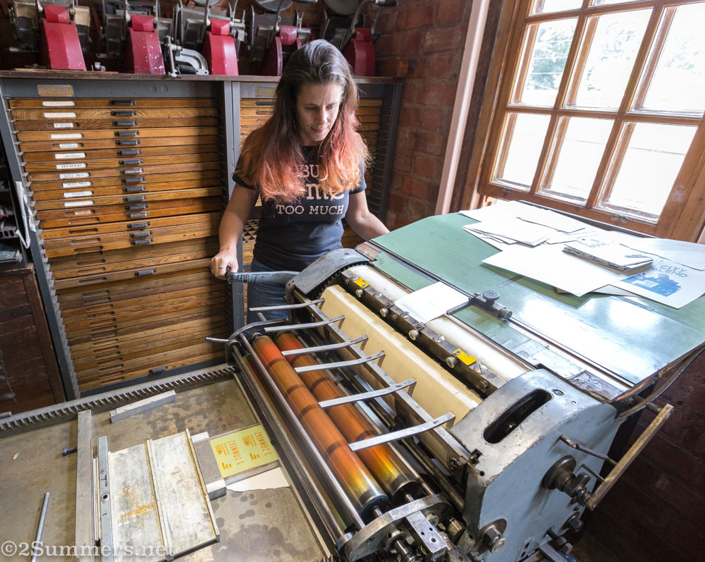 Cards ready to print on printer