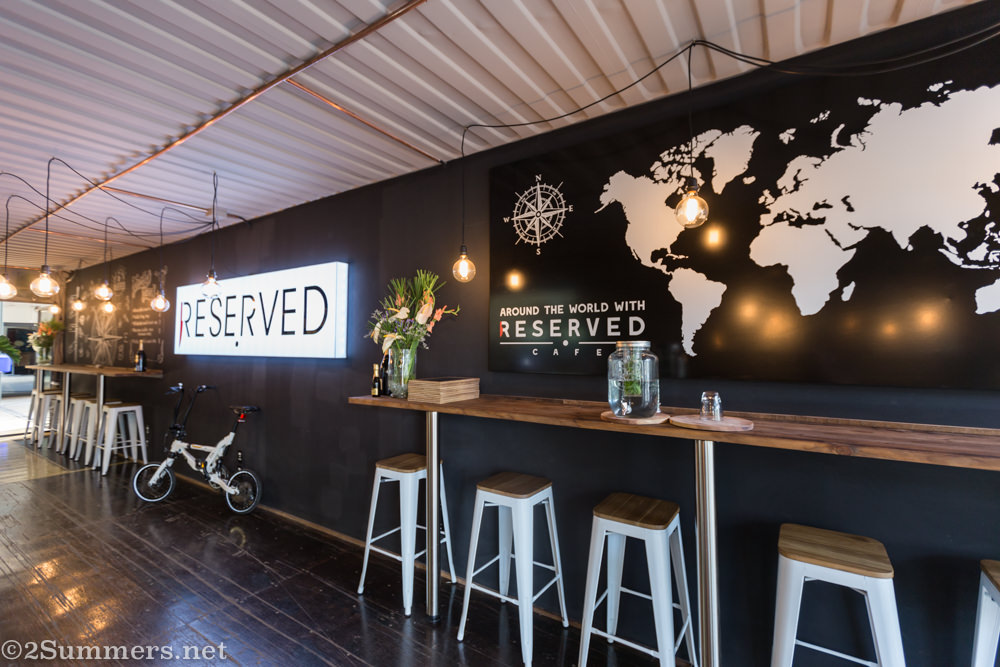 Inside Reserved Cafe in Melville