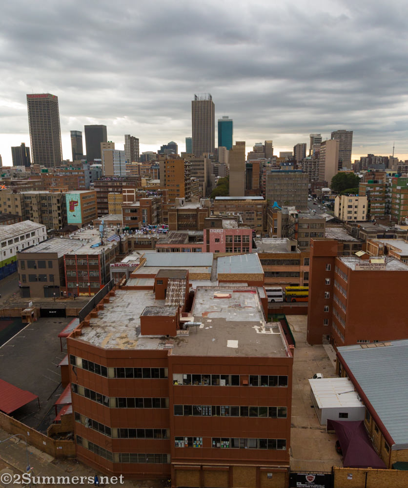 City from Hallmark House