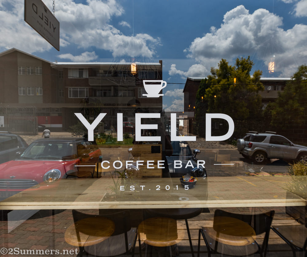 Outside Yield Coffee Bar