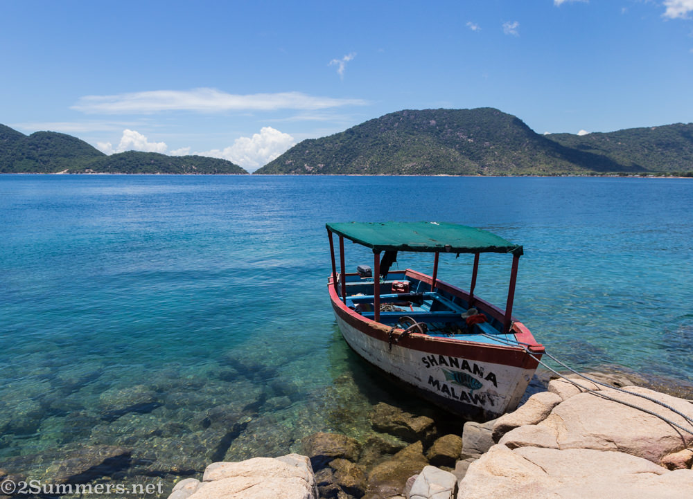 Shanana Malawi boat