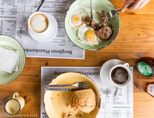 Bergbron Plaaskombuis breakfast