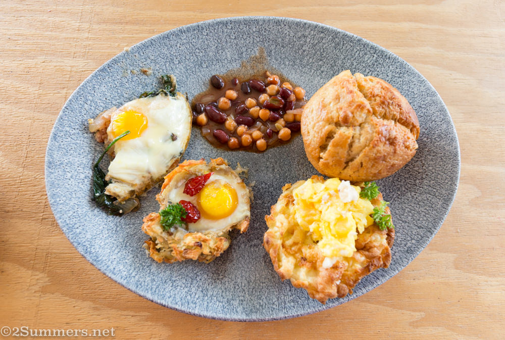 Breakfast at the Table in 27 Boxes