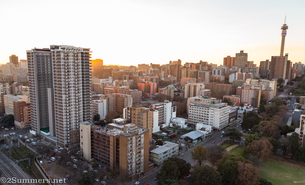 Sundown at 120 End Street
