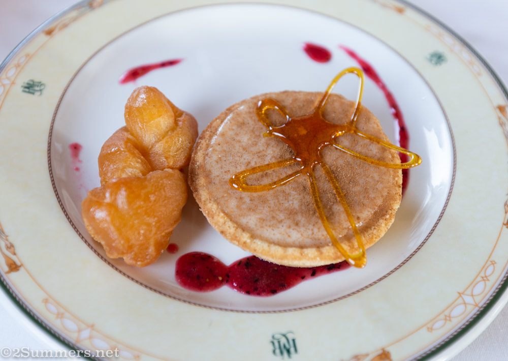 Lunch dessert on Rovos