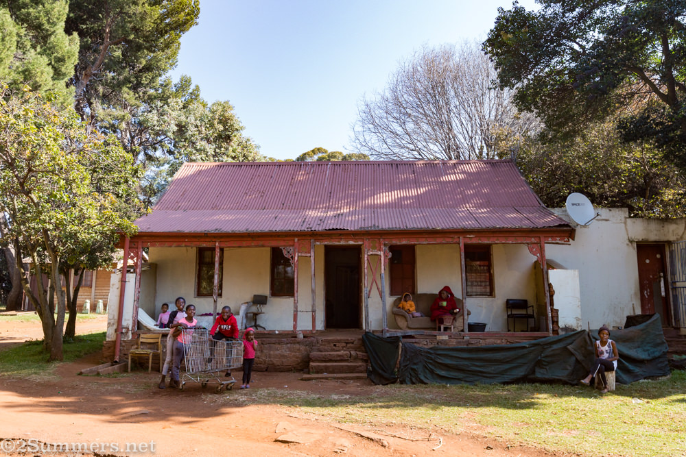 Oldest house in Johannesburg in Bezuidenhout Valley Park