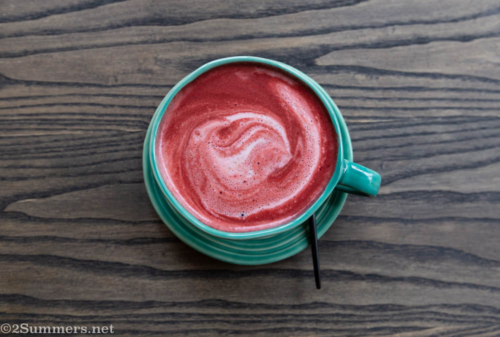 Red velvet latte