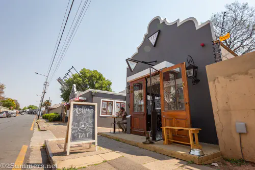 Outside Tilt Coffee in Melville