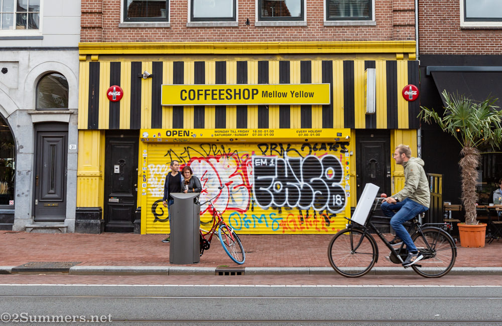 Coffeeshop in Amsterdam