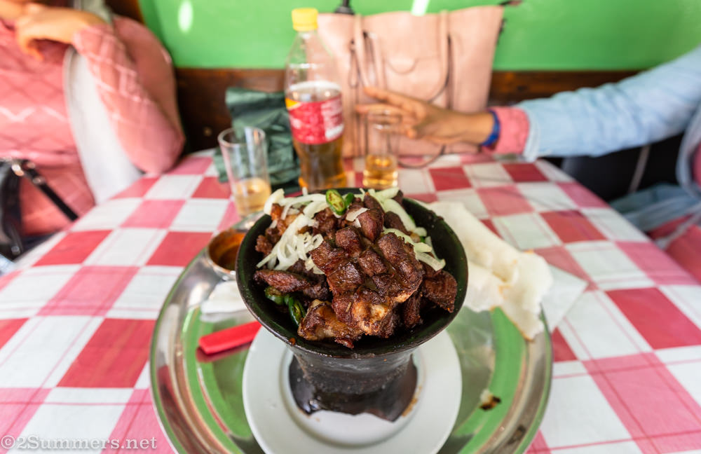 Meet dish at Bersufakad, Majesty Building