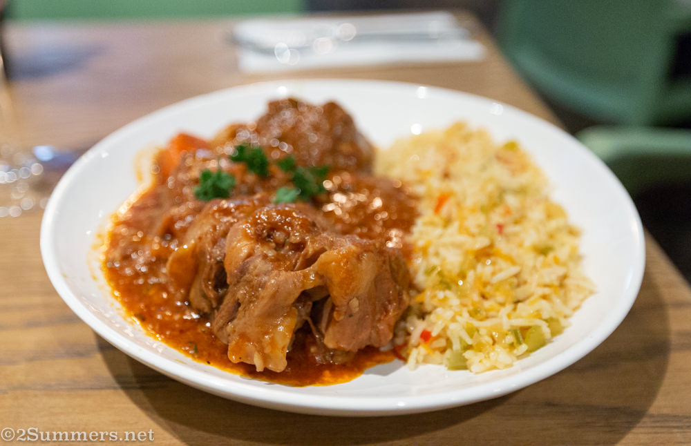 Oxtail stew at Ritual Cafe