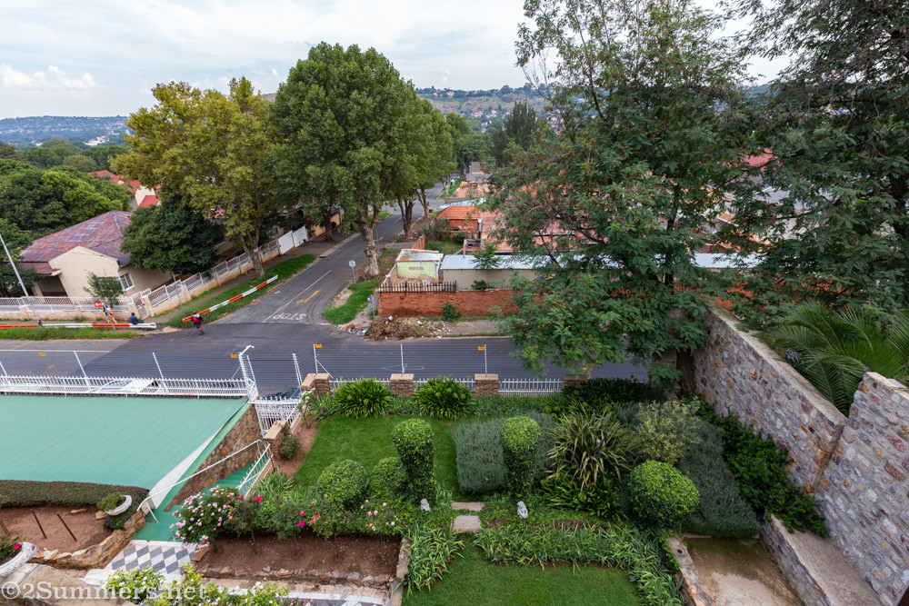Front garden at Yukon House