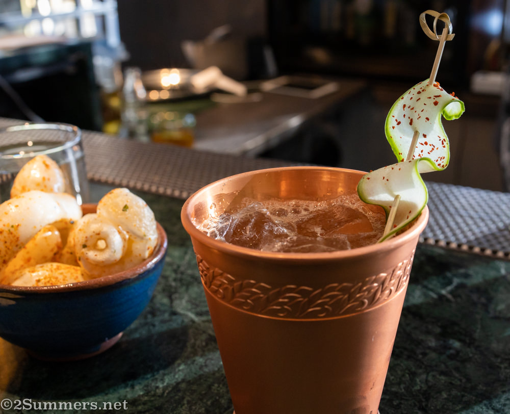 Majordomo cocktail from Mix, one of my top five Jozi cocktail bars