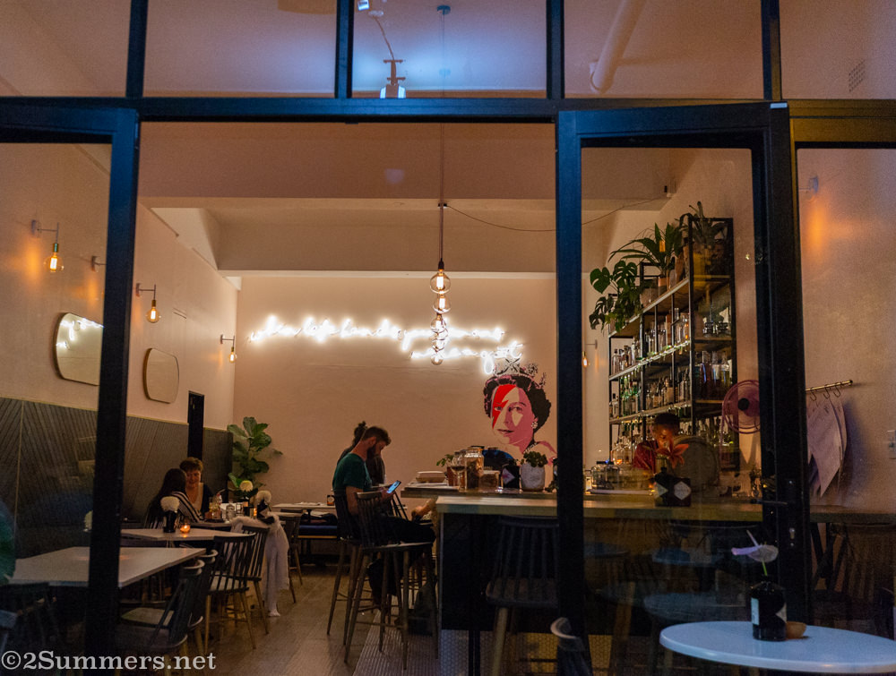 Inside Tonic in Linden