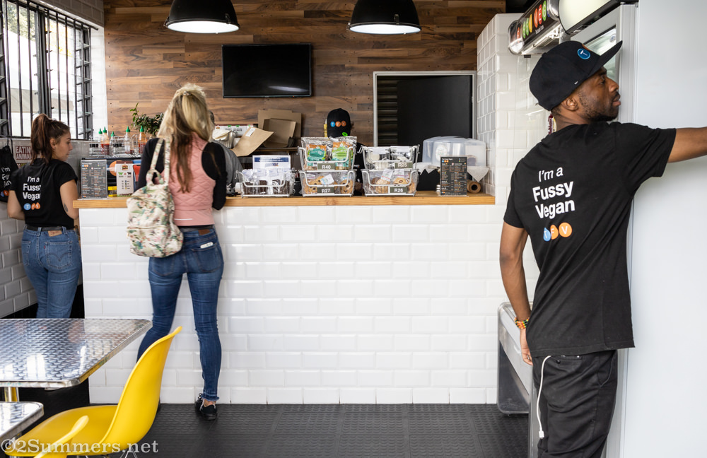 Inside the Fussy Vegan.