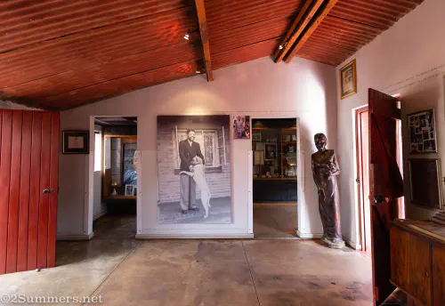 Inside Mandela House, a museum on Vilakazi Street in Soweto