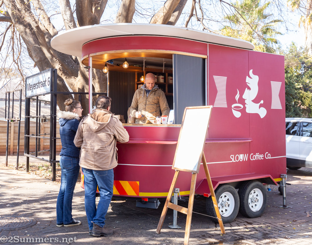 Slouw Coffee trailer in Potchefstroom
