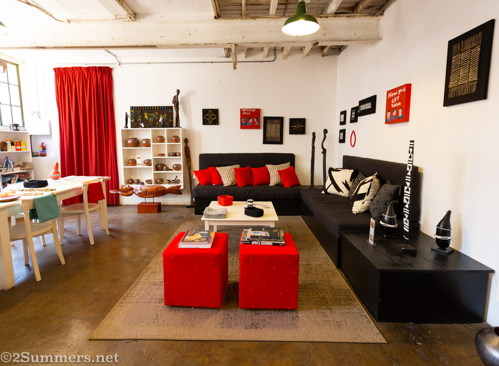 Inside the Madia a Thavha Joburg shop