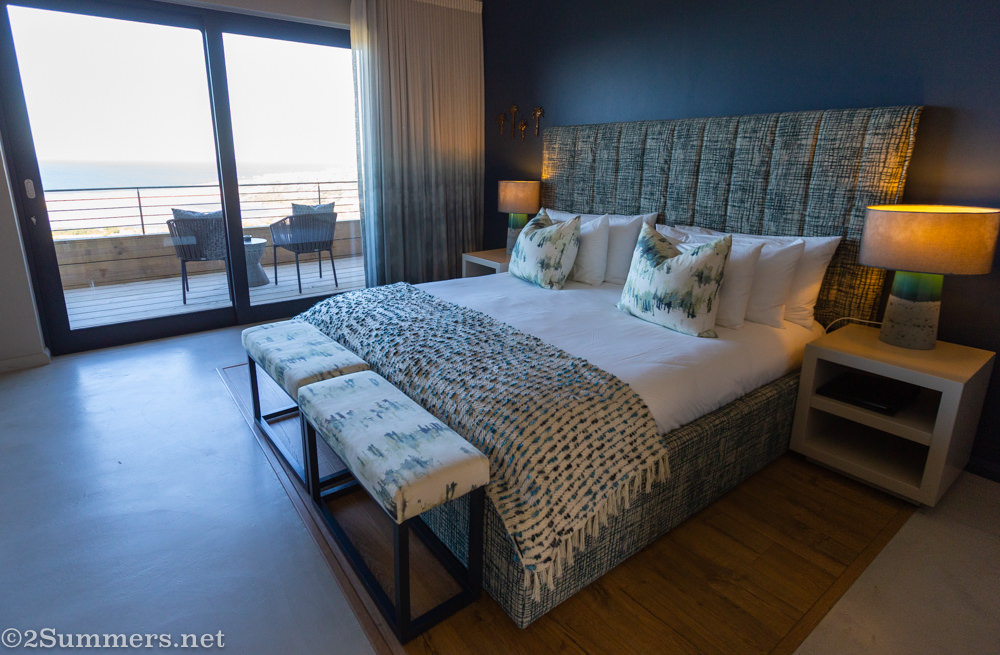 Sea-facing room at Sky Villa