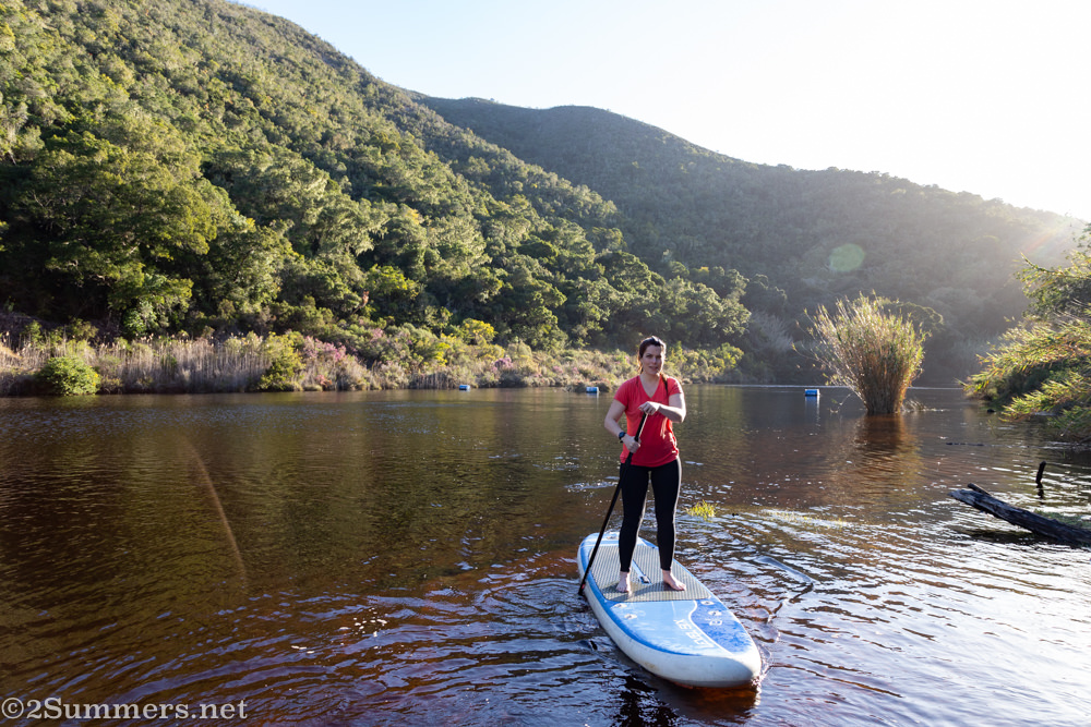 SUPing in the Keurbooms River