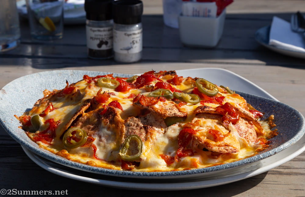 Nachos from the Bungalow in Plett