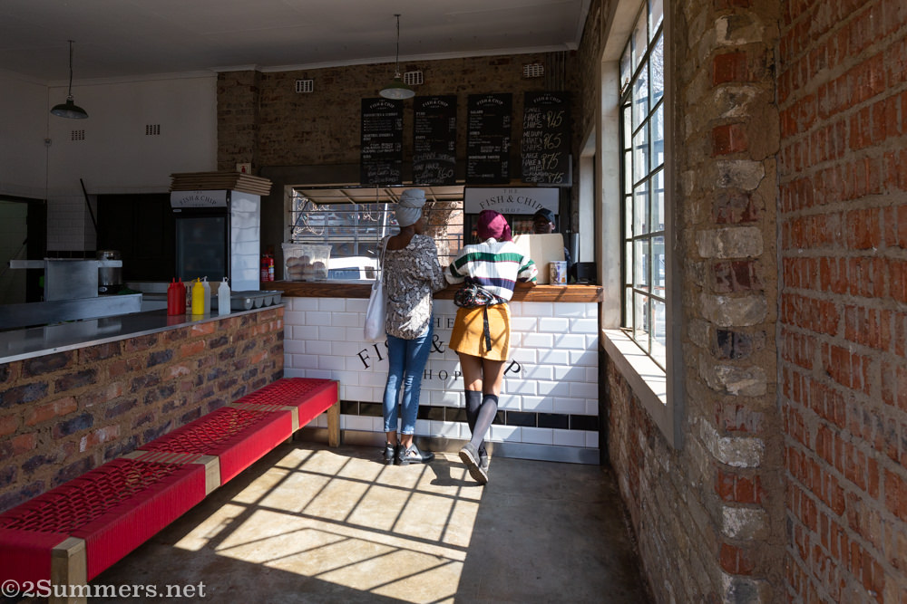 Inside the Fish and Chip Shop