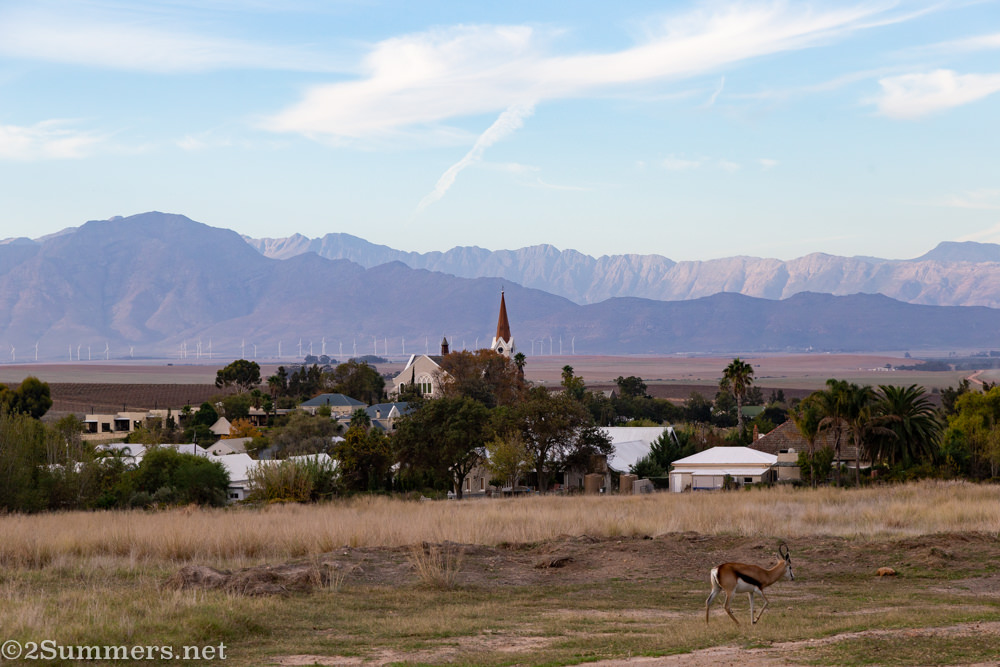 Riebeek Kasteel, one of several quaint South African towns I’ve visited this year