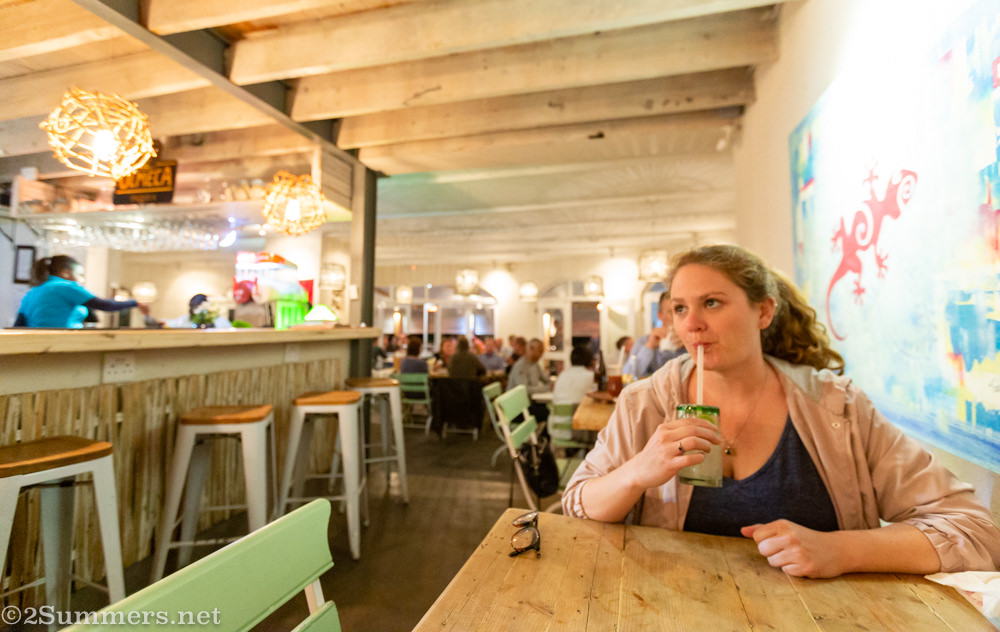 Julia at Picasso’s, a Tex-Mex restaurant in White River.