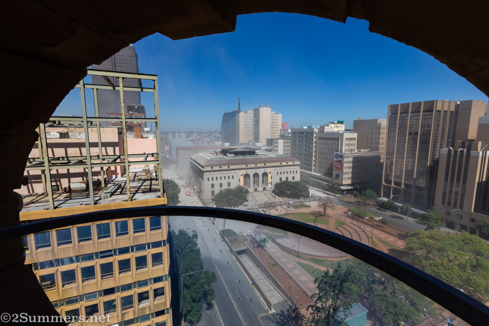 Joburg city skyline without the Bank of Lisbon Building