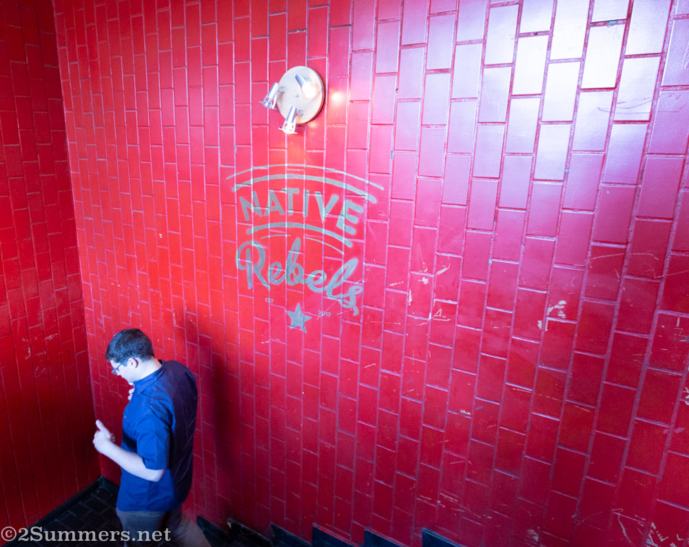 Native Rebels stairway