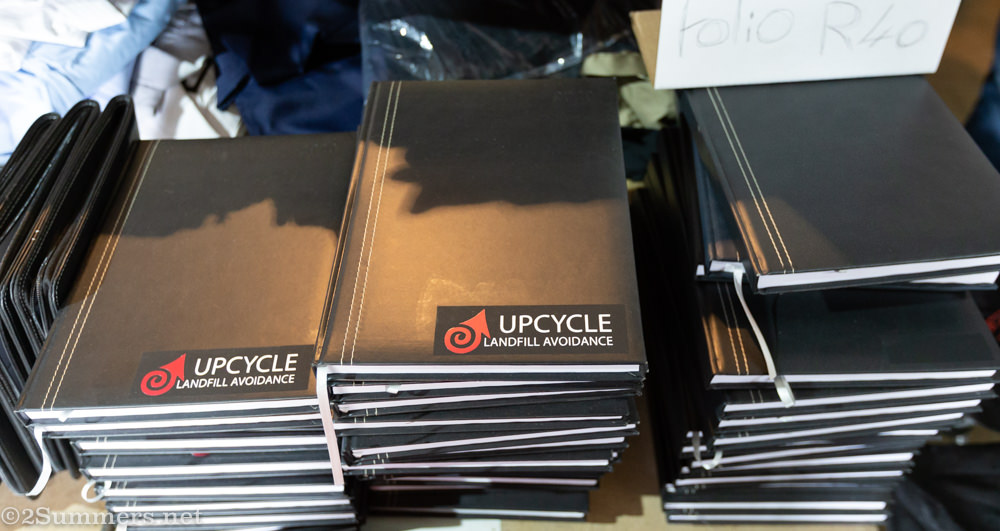 Diaries for sale at Upcycle