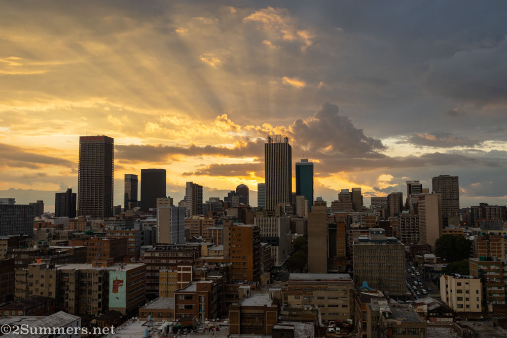 Another view of downtown Joburg