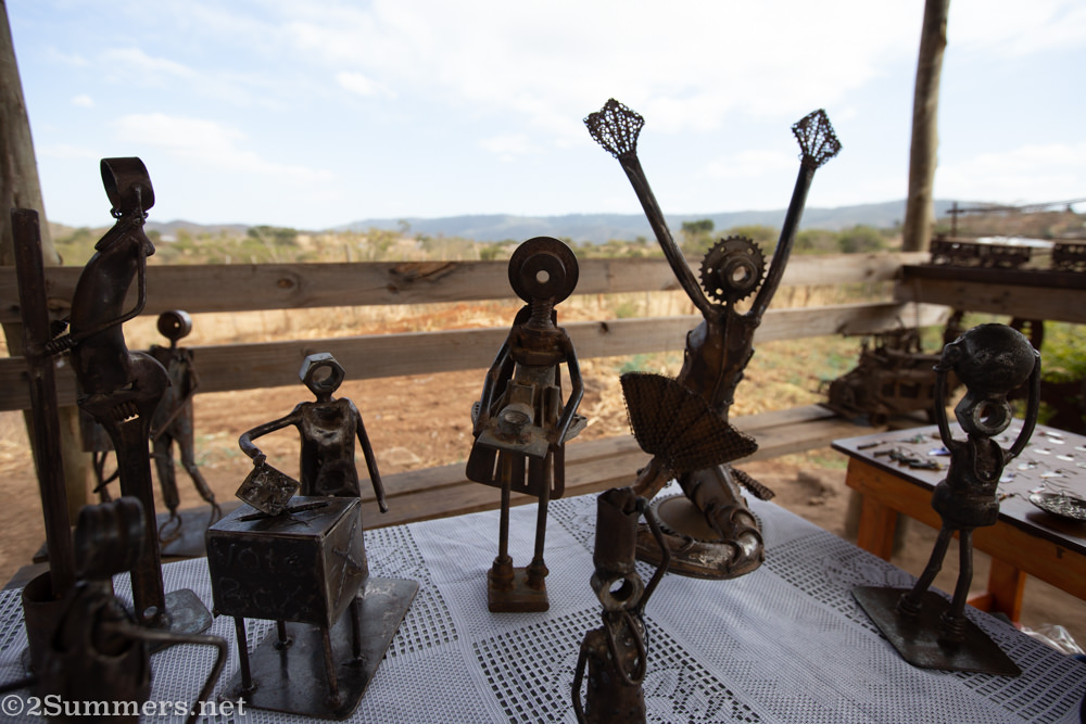 Scrap metal art by Pilato Bulala