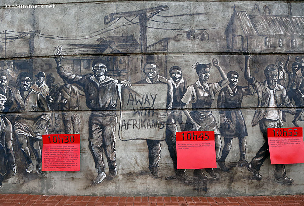Memorial to the June 16 Soweto Uprising at the June 16 Memorial Acre