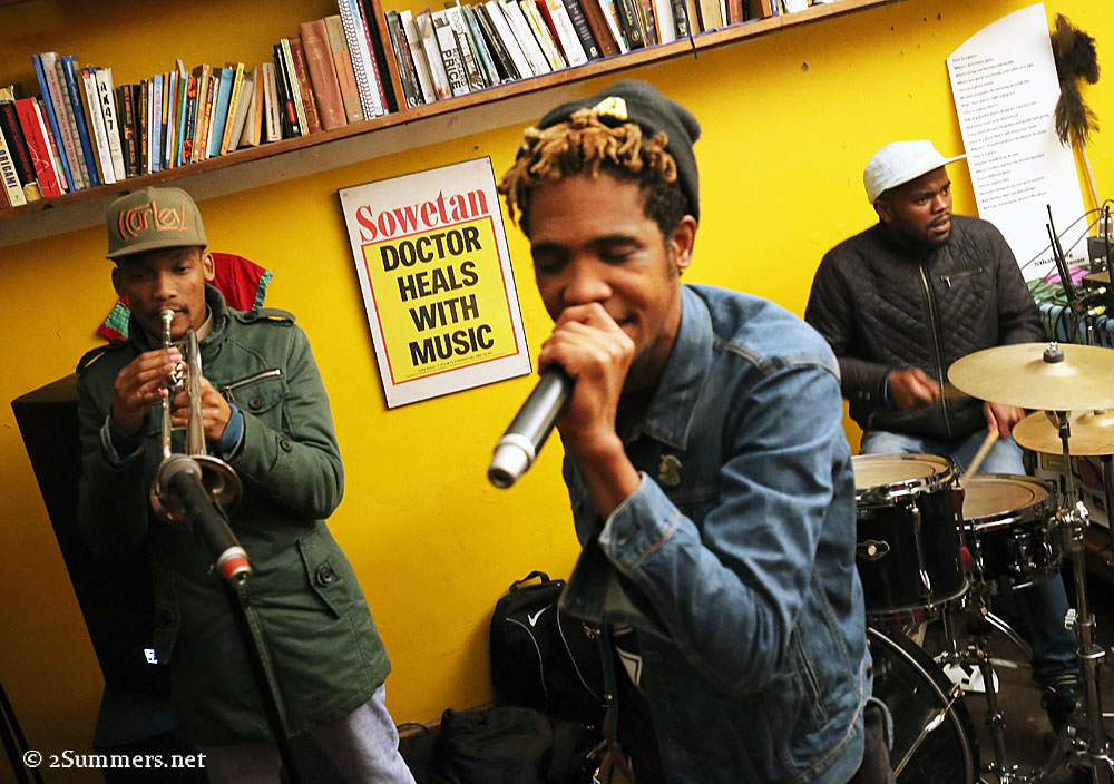 Radio 123 performing at Trackside in Soweto