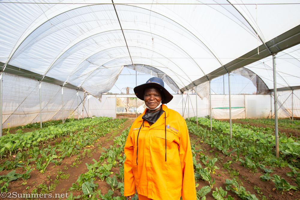 Refiloe “Fifi” Molefe of the Bertrams Inner City Farm