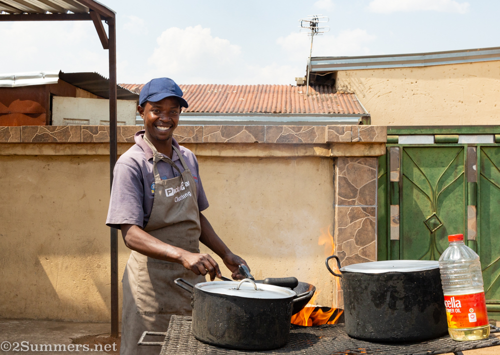 Chef in Thokoza cooking up isibindi