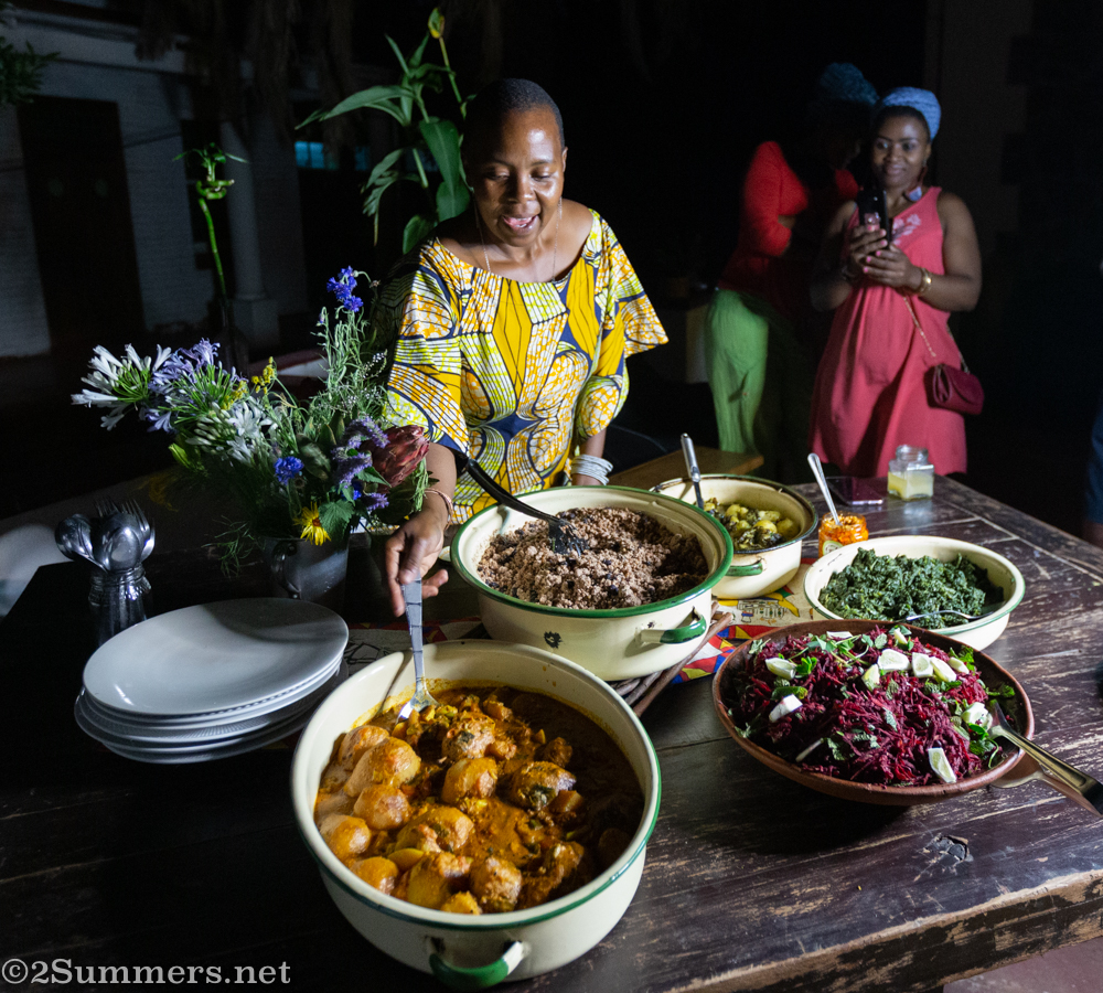 Noni’s vegan feast