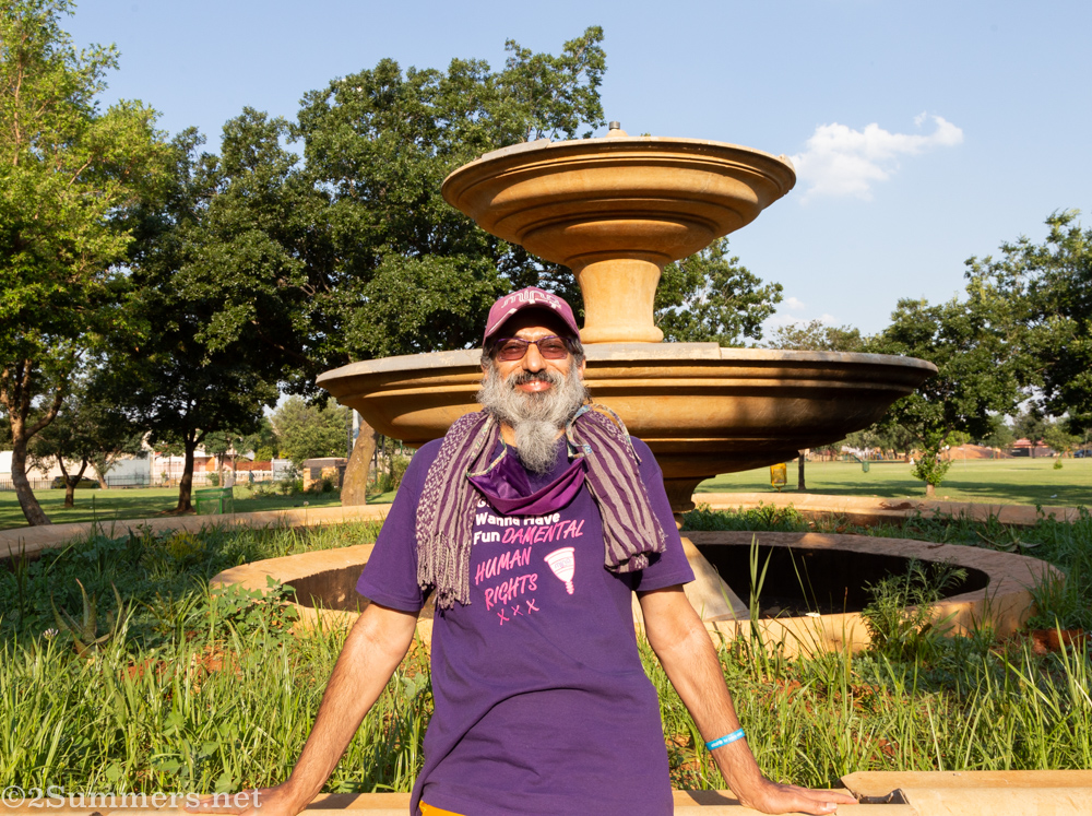 Faarooq in Rose Park, Lenasia