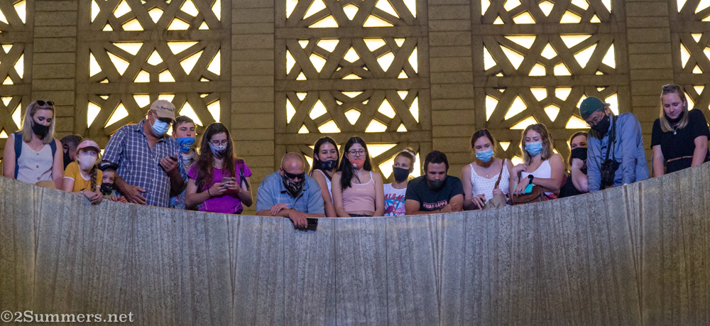 Crowd in Voortrekker Monument