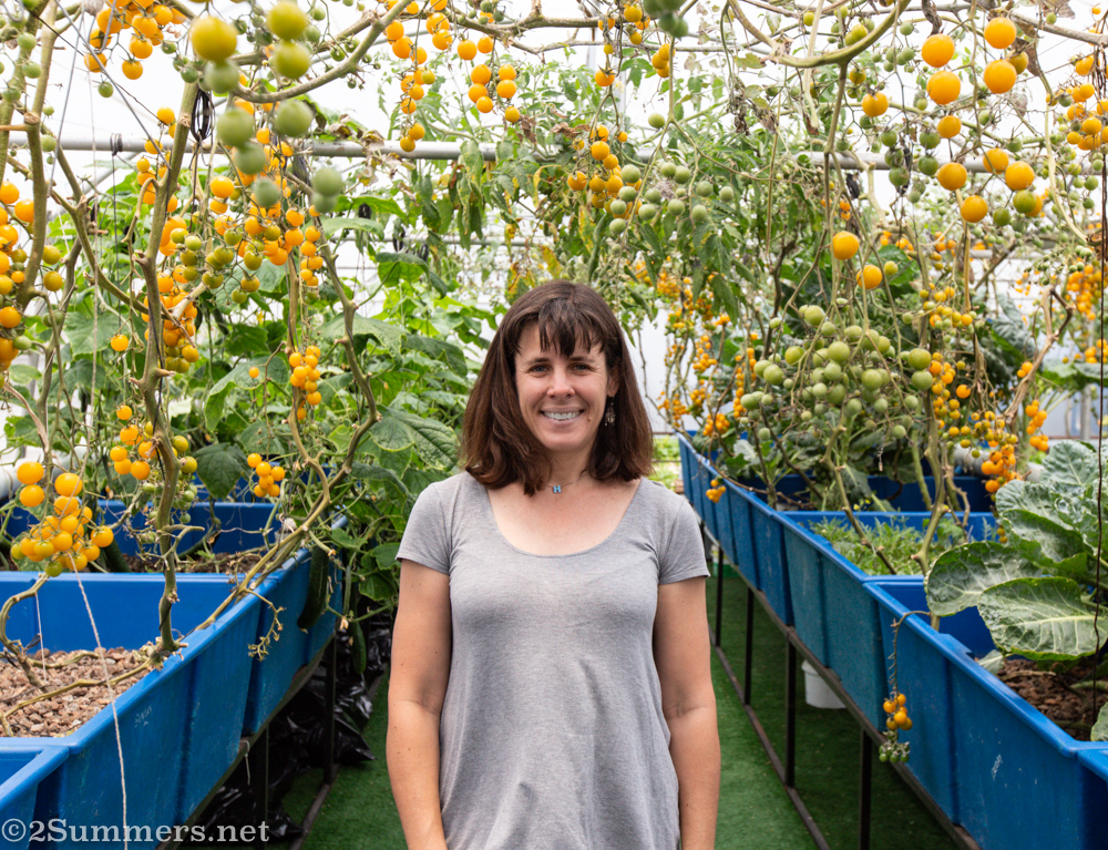 Heather at Ichthys Aquaponic