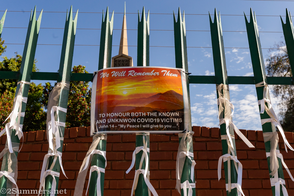 In memory of those who died from covid-19