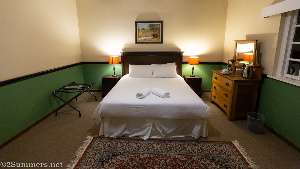 Guest room at the Pig & Whistle