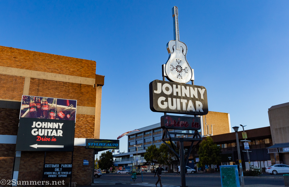 Johnny Guitar sign
